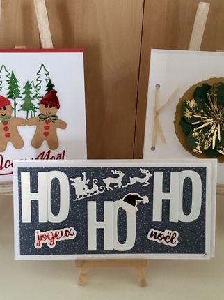 cartes de noël fait main