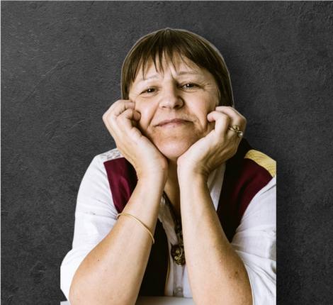 Portrait de la peintre Cathy de Créartcathy