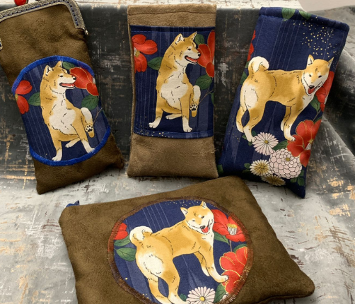 Arts-saveurs-perigord-Sya91-étui à lunette-chien